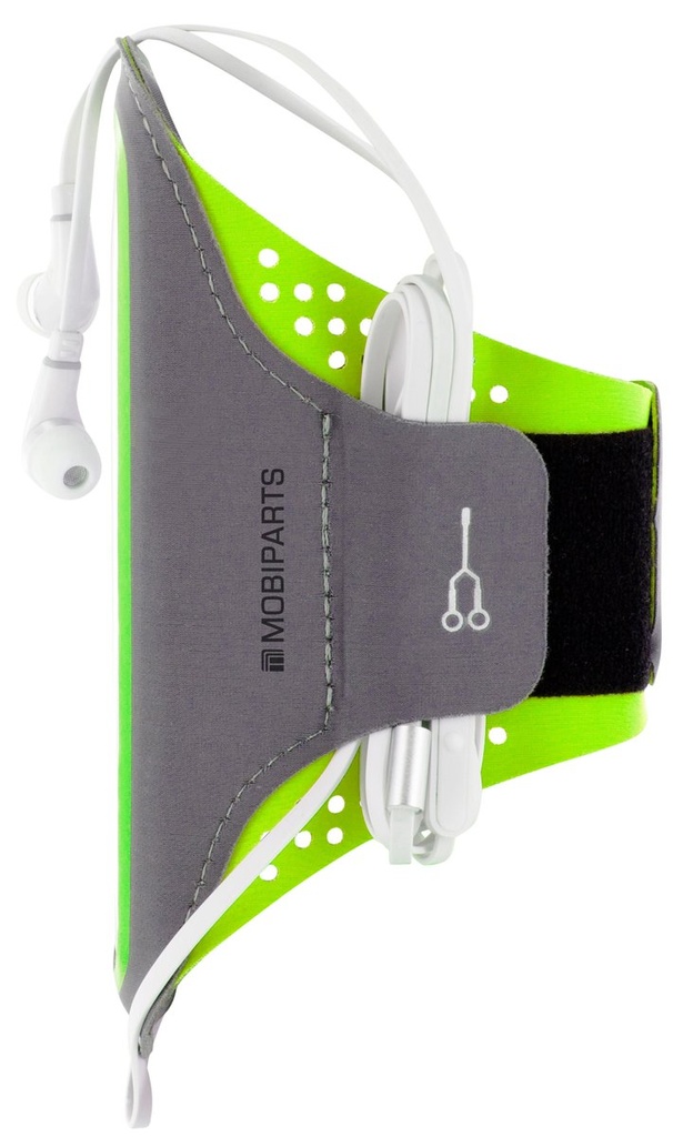 Mobiparts Comfort Fit Sport Armband | Apple iPhone 6, iPhone 6S, iPhone 7, iPhone 8 | Neon Green