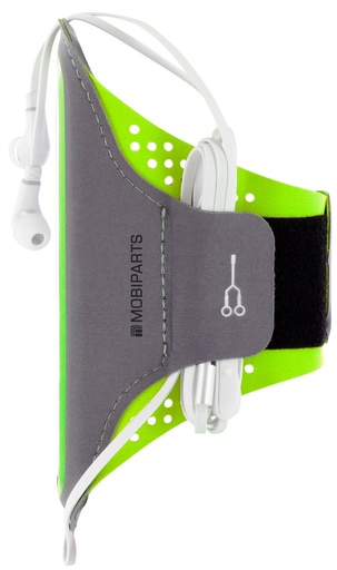 [MP-47724] Mobiparts Comfort Fit Sport Armband | Apple iPhone 6, iPhone 6S, iPhone 7, iPhone 8 | Neon Green