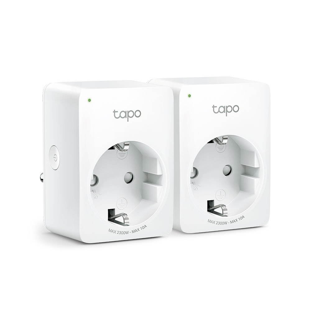 TP-Link Tapo P100 | Mini Smart Wi-Fi Stopcontact | 2990 W | Spraakbediening | Compact ontwerp | Wit