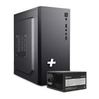 [PCC-12/500W] SBOX PCC-12 | Micro-ATX PC Case | Inclusief 500W PSU | USB 3.0 | Behuizing