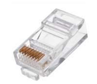 [PLUG3UP6/10] Gembird kabel-connector | RJ45 | 8P8C | Transparant | PLUG3UP6/10