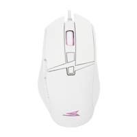 [RAPTOR-W] Baracuda RAPTOR RGB | Bedrade Gaming Muis | USB-A | 6400 DPI | Wit