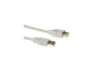 ACT | USB 2.0 Verlengkabel | USB-A Male naar USB-A Female | Ivoor (SB2203)