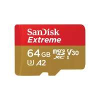 [SDSQXAH-064G-GN6MA] SanDisk Extreme | MicroSDXC | 64GB | Class 10 | UHS-I U3