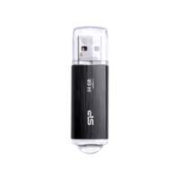 [SP064GBUF3B02V1K] Silicon Power Blaze B02 | 64GB USB-A 3.2 Flash Drive | Zwart