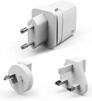 [SP20WASYQM162PAW] Silicon Power QM16 Oplader | USB-C + USB-A | 20 Watt PD + QC 3.0 | Wit
