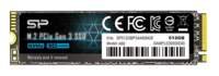 [SP512GBP34A60M28] Silicon Power A60 | 512GB NVMe SSD | M.2 | Gen3 | 2.200MB/s Lezen | 1.600MB/s Schrijven