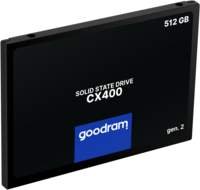 [SSDPR-CX400-512-G2] Goodram CX400 | 512GB SATA SSD | 2,5" | 550MB/s Lezen | 500MB/s Schrijven