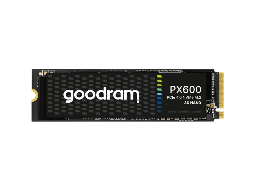 Goodram PX600 | 1TB NVMe SSD | M.2 Gen4 | 5.000MB/s Lezen | 3.200MB/s Schrijven