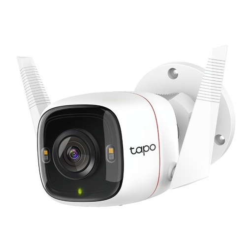 [TAPOC320WS] TP-Link Tapo C320WS | 2K QHD IP Beveiligingscamera | Binnen & Buiten | Rond | Muurmontage