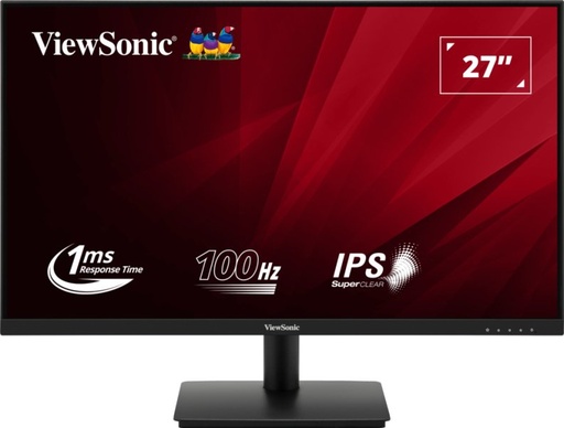 [VA270-H-2] ViewSonic VA270 | 27" Monitor | Full HD IPS | 100Hz | 1ms | HDMI en VGA | Flicker-Free | Blue Light Filter