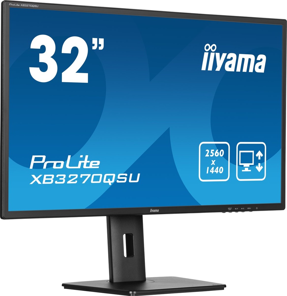 iiyama ProLite XB3270QSU-B1 32" | 2560x1440 QHD IPS | 100Hz | HDMI DisplayPort | 3ms | Monitor