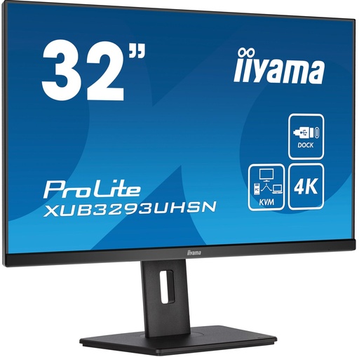 [XUB3293UHSN-B5] iiyama ProLite XUB3293UHSN-B5 31,5" | 3840x2160 4K IPS | 60Hz | Monitor