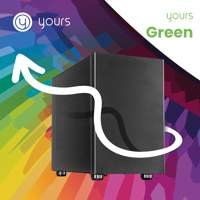 [YOURS-GREEN-W11] YOURS GREEN | AMD Ryzen 5 5500GT | 16GB RAM | 1TB SSD | HDMI | Windows 11 Professional | Small Form Factor Behuizing