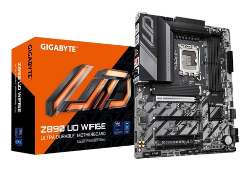 [Z890-UD-WIFI6E] Gigabyte Z890 UD WIFI6E | Socket LGA 1851 (V1) | Intel Z890 | 4xDDR5 | ATX | Moederbord