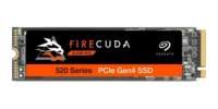 [ZP1000GM3A002] Seagate FireCuda 520 | 1TB NVMe SSD | M.2 Gen4 | 5.000 MB/s Lezen | 4.400 MB/s Schrijven