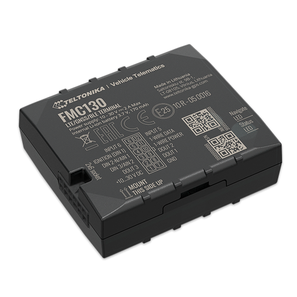 Teltonika FMC130 - bedrade inbouwtracker (LTE Cat 1/2G)