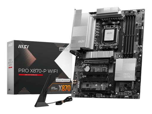 [7E47-001R] MSI PRO X870-P WIFI | Socket AM5 | AMD X870 | 4xDDR5 | ATX | Moederbord
