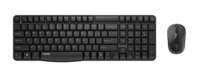 Rapoo X1800S toetsenbord Inclusief muis Universeel RF Draadloos Zwart