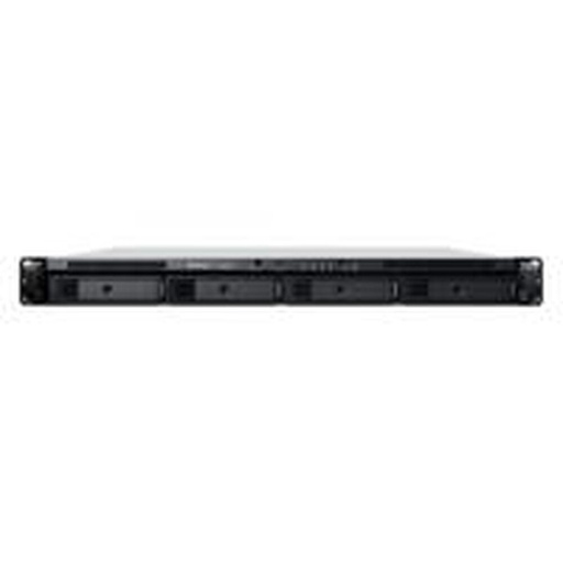 Synology RS822RP+ | 4-Bay 1U Rackmount NAS | AMD Ryzen V1500B | 2GB DDR4 ECC (Uitbreidbaar tot 32GB) | Redundante Voeding | 4x 1GbE LAN | PCIe 3.0 | DSM