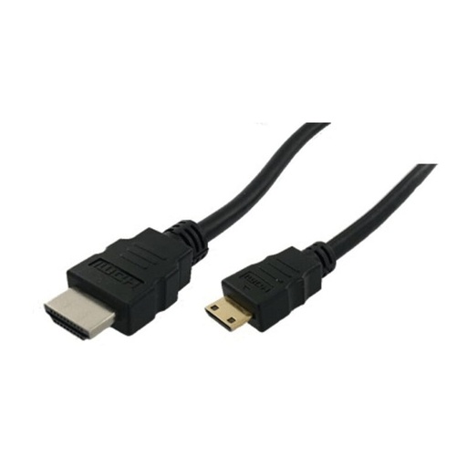 HDMI naar Mini HDMI met Ethernet Kabel 2 Meter – Zwart | Refurbished