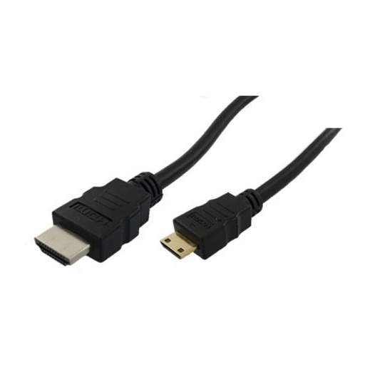 HDMI naar Mini HDMI met Ethernet Kabel 2 Meter – Zwart | Refurbished