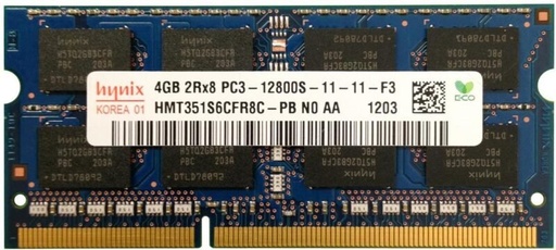 4GB SODIMM RAM SK Hynix hmt351s6cfr8c-pb | PC3-12800s-11-12 geheugen Refurbished | Refurbished