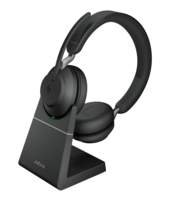 Jabra Evolve 65 | Draadloze On-Ear Headset | Bluetooth | Oplaadstation | Zwart