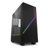 Sharkoon RGB Flow | Midi Tower Case | Zwart