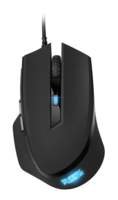 Sharkoon SHARK Force II | Bekabelde Gaming Muis | Rechtshandig | USB-A | 4200 DPI | Zwart