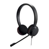 Jabra Evolve 20 MS Duo | Bedrade On-ear Mono Headset | Zwart