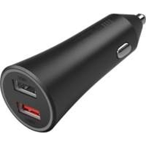 Xiaomi Mi 37W Dual-Port Autolader | USB-A + USB-C | 37W | Zwart
