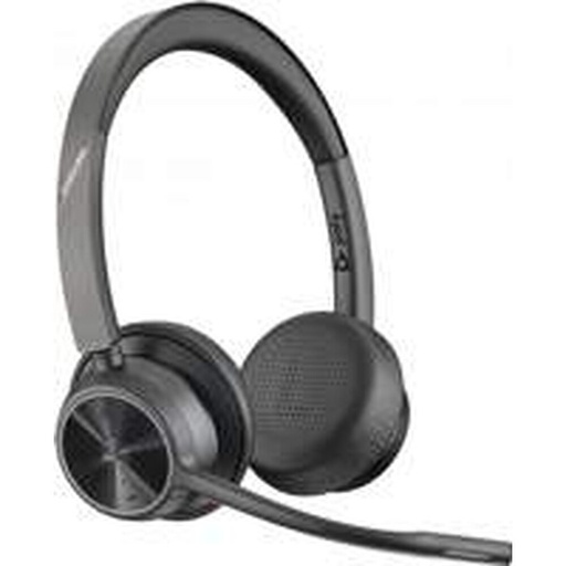 Poly Voyager 4320 MS Stereo | Bluetooth Headset | USB-A Dongle (BT700) | Zwart