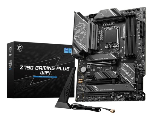 MSI Z790 GAMING PLUS WIFI | Socket LGA 1700 | Intel Z790 | 4xDDR5 | ATX | Moederbord