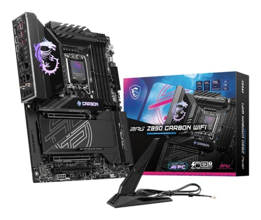 MSI MPG Z890 CARBON WIFI | Socket LGA 1851 | Intel Z890 | 4xDDR5 | ATX | Moederbord