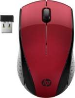 HP 220 | Draadloze Muis | Links- en Rechtshandig | RF | 1600 DPI | Rood