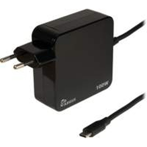 Inter-Tech PD-2100 | USB-C Oplader 100W | Zwart | Met Geïntegreerde Kabel