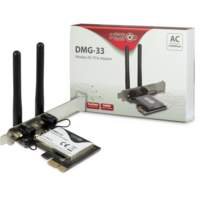 Inter-Tech DMG-33 | Wi-Fi 5 PCIe Adapter | Dual-band (2,4 GHz / 5 GHz) | 1300 Mbps | PCIe x1