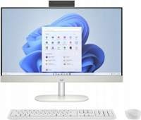 HP All-in-One | 24'' Full HD IPS | AMD Ryzen 3 7320U | 8GB DDR5 | 512GB SSD | IR Camera | W11 Professional | Met Keyboard & Muis | Wit