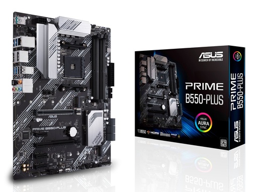 ASUS PRIME B550-PLUS | Socket AM4 | AMD B550 | 4xDDR4 | ATX | Moederbord