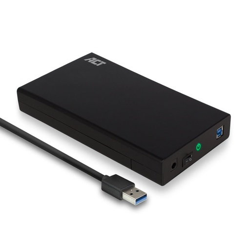 ACT AC1405 | 3,5" SATA HDD Behuizing | USB 3.2 Gen1 (5 Gbit/s) | Schroefloos Design