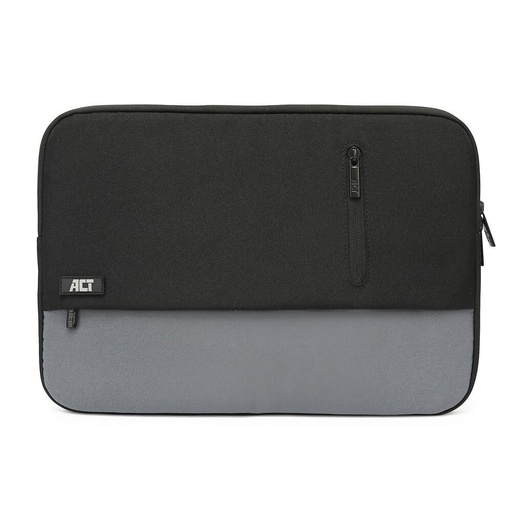 ACT AC8545 15,6" Laptop Sleeve | Zwart/Grijs