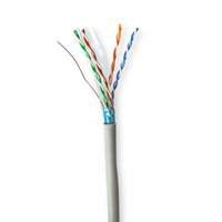 Nedis netwerkkabel | Cat6 | F/UTP (FTP) | 50 m | Grijs | CCBG8522GY50S