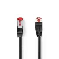 Nedis SF/UTP Cat 6 Netwerkkabel | 1 m | Zwart