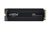 Crucial T705 | 1TB NVMe SSD | M.2 | Gen5 | 13.600MB/s Lezen | 10.200MB/s Schrijven | Heatsink
