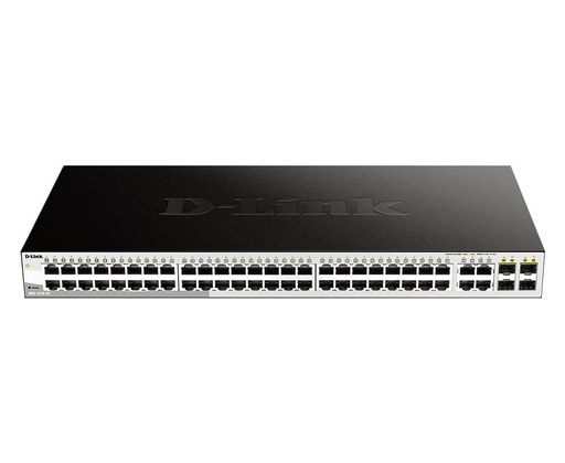 D-Link DGS-1210-52 netwerk-switch Managed L2 Gigabit Ethernet (10/100/1000) 1U Zwart