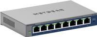 NETGEAR GS108Ev4 | 8-Poorts Gigabit Switch | Smart Managed Plus (L2/L3) | Zwart/Grijs