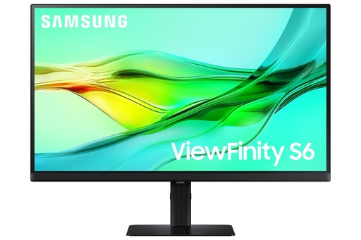 Samsung ViewFinity S6 S60UD | 27" QHD IPS 100Hz USB-C Docking Monitor | Ethernet | 90W Power Delivery | KVM