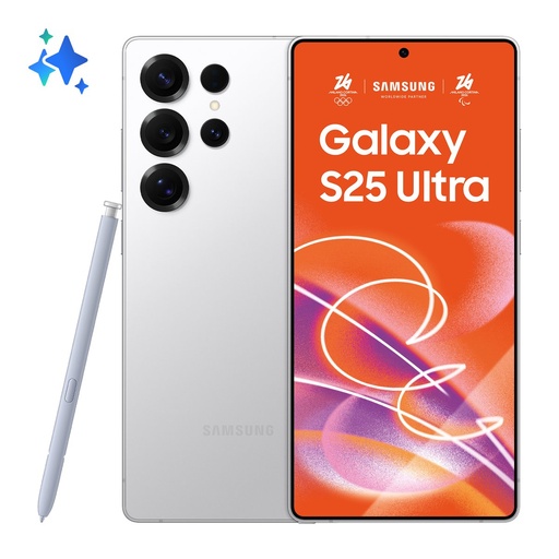 Samsung Galaxy S25 Ultra 5G - 512GB - Titanium Zilver
