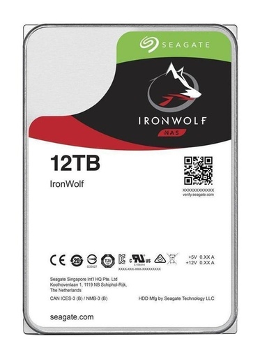 Seagate IronWolf NAS HDD 3,5" | 12TB SATA III | 7200RPM